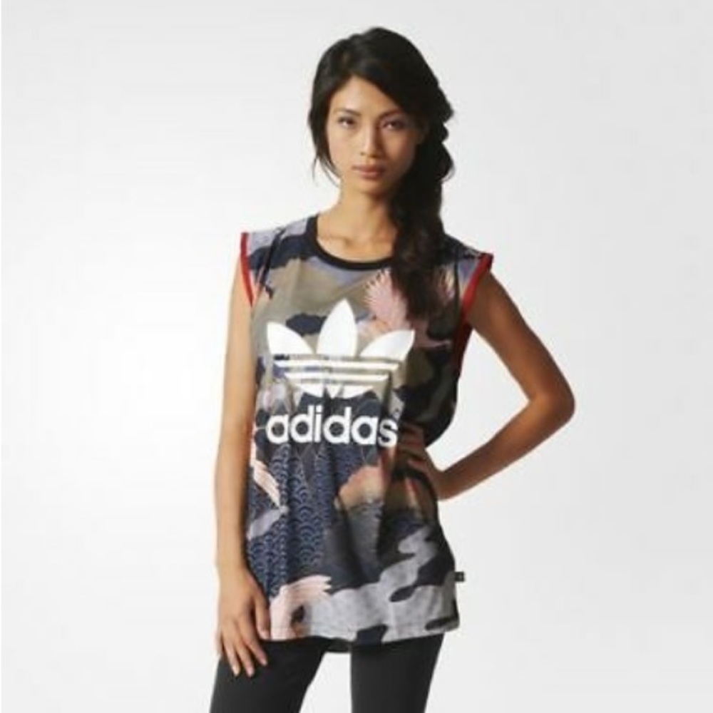 HP 🎉 Adidas Originals x Rita Ora Geisha Top S